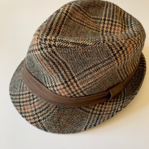 Other - 💸Wool Plaid Fedora Size 6-18 Months